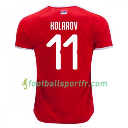 Tenue Serbie Kolarov 11 Domicile Coupe du monde 2018 Maillot de Foot